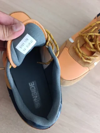 Zapatillas INSIDE Marrón y Naranja