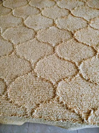 Colcha para cama de 1,35 color beige