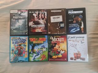 Lote 8 Películas DVD Variadas Disney
