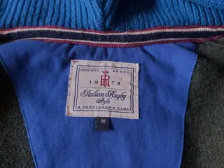 Giacca lana Italian Rugby Style