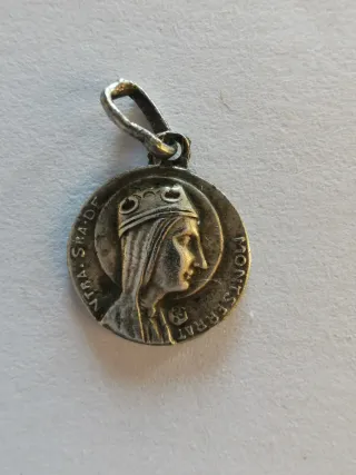 Medallitas religiosas de plata