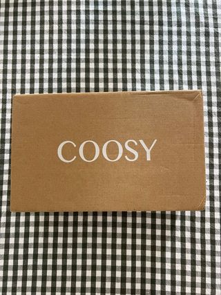 Alpargatas COOSY rojas y beige