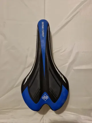 Sillín Bicicleta Base Camp Azul/Negro