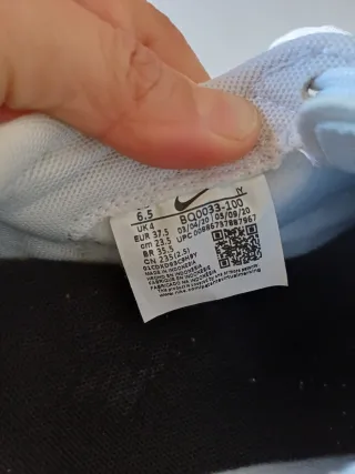 Nike Blazer Talla 37.5 Blancas