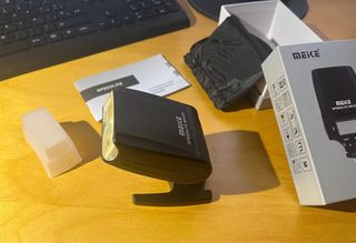 Flash Meike MK320 per Panasonic Lumix Olympus