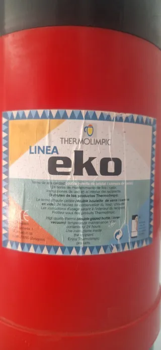 Termo Thermolimpic Línea Eko Rojo