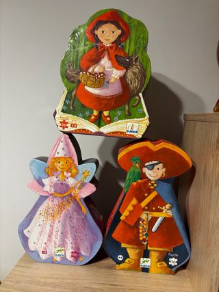 3 Puzzles Djeco Cuentos Infantiles