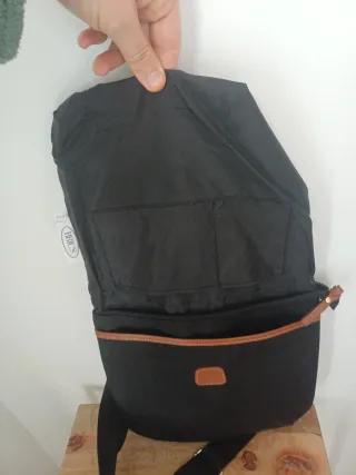 Bandolera Bric's X-Bag Negra y Marrón