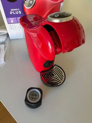 Cafetera Krups Genio S Plus Roja Automática