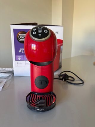 Cafetera Krups Genio S Plus Roja Automática