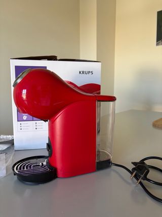 Cafetera Krups Genio S Plus Roja Automática