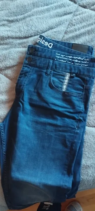 Pantalón vaquero hombre Desigual azul