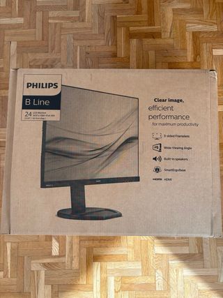 Monitor Philips 24 Full HD. Nuevo sin uso. En caja