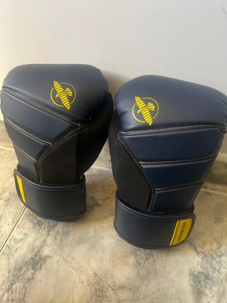 Guantes Hayabusa T3 14oz Azul/Amarillo