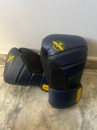 Guantes Hayabusa T3 14oz Azul/Amarillo