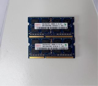 Kit Memoria RAM 4GB (2x2GB) Hynix DDR3 Portatil