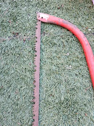 Sierra de podar roja