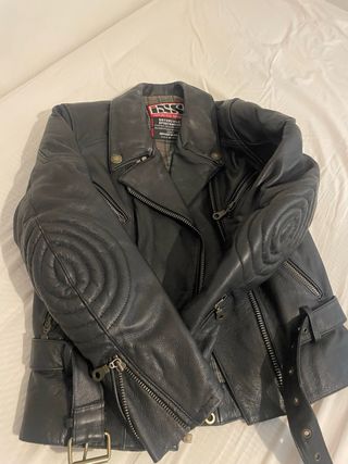 Chaqueta de cuero para moto