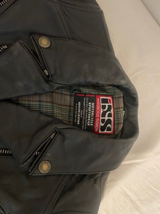 Chaqueta de cuero para moto