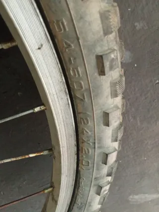 Rueda Bicicleta 24 Delantera