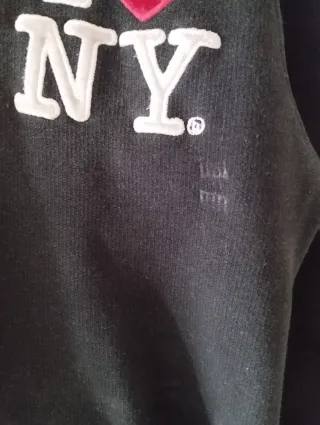 Felpa I ❤️ NY ragazza nera