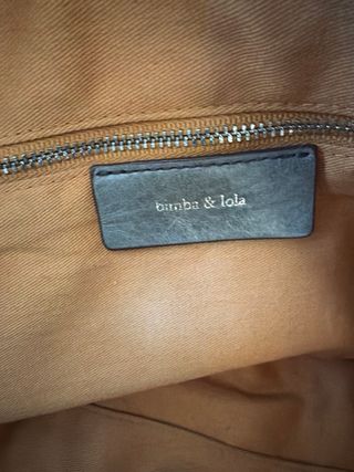 Bolso Bimba y Lola Gris Piel