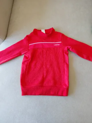 Polo esquí rojo 6 años