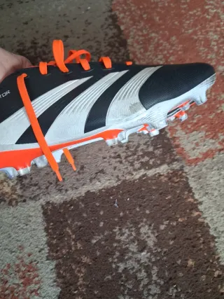 Botas de fútbol Adidas Predator Negras Naranja