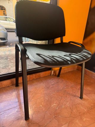 Sillas de oficina negras