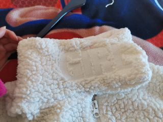 Chaqueta blanca de borreguito