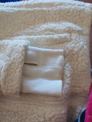 Chaqueta blanca de borreguito