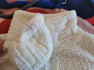 Chaqueta blanca de borreguito