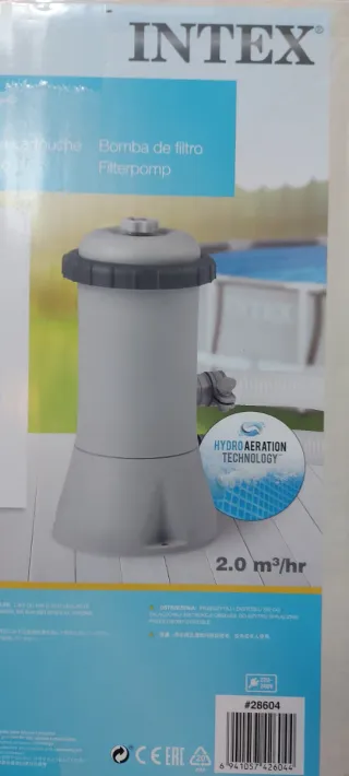Depuradora Piscina Intex 2.0 m³/hr