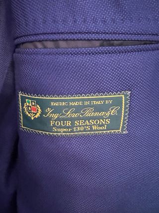 Americana Christian Kimber Azul Lujo Italiano