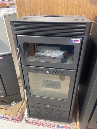 Cocina de leña Dalia Iron con horno