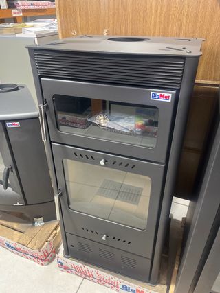 Cocina de leña Dalia Iron con horno