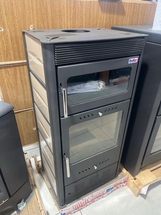 Cocina de leña Dalia Iron con horno