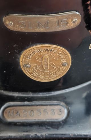 Macchina da cucire Singer 1934