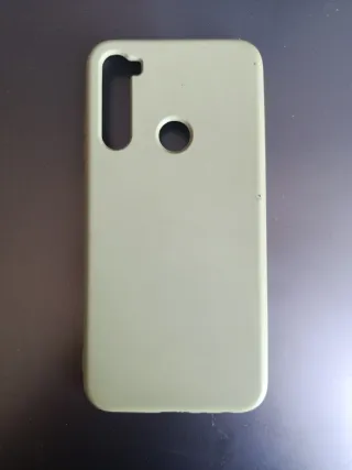 Funda Silicona Xiaomi Redmi Note 8 Verde Lima