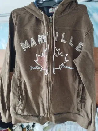 Felpa Marville da ragazzo marrone