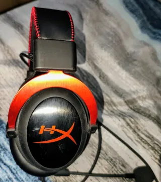 Cascos Gaming HyperX PC/PS4 Negro/Rojo