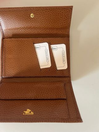 Portafoglio donna Roberta di Camerino rosso