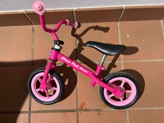 Bicicleta rosa Chicco para niña/o