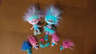 Casa Trolls con figuras + Trolls grandes