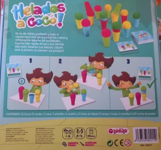 Juego de mesa Helados a Go Go!