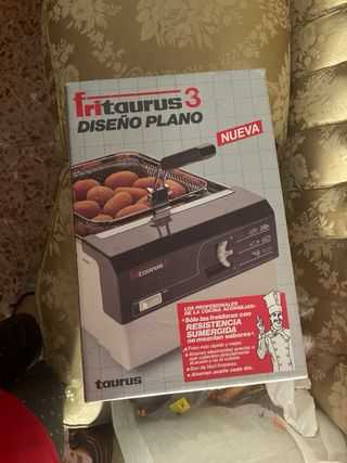 Freidora Taurus Fritaurus 3 Diseño Plano Nueva