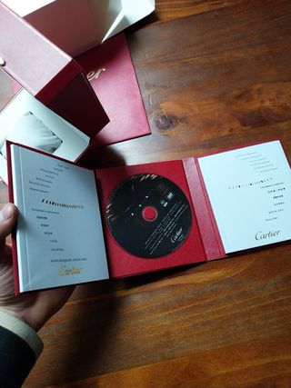 Scatola Cartier bianca completa