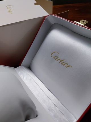 Scatola Cartier bianca completa