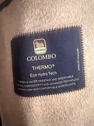 Abrigo Christian Kimber Lana Virgen Beige