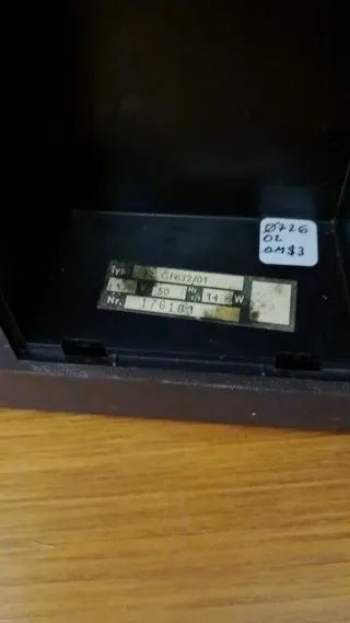 Giradischi Vintage Philips GF 632/01 Anni '70